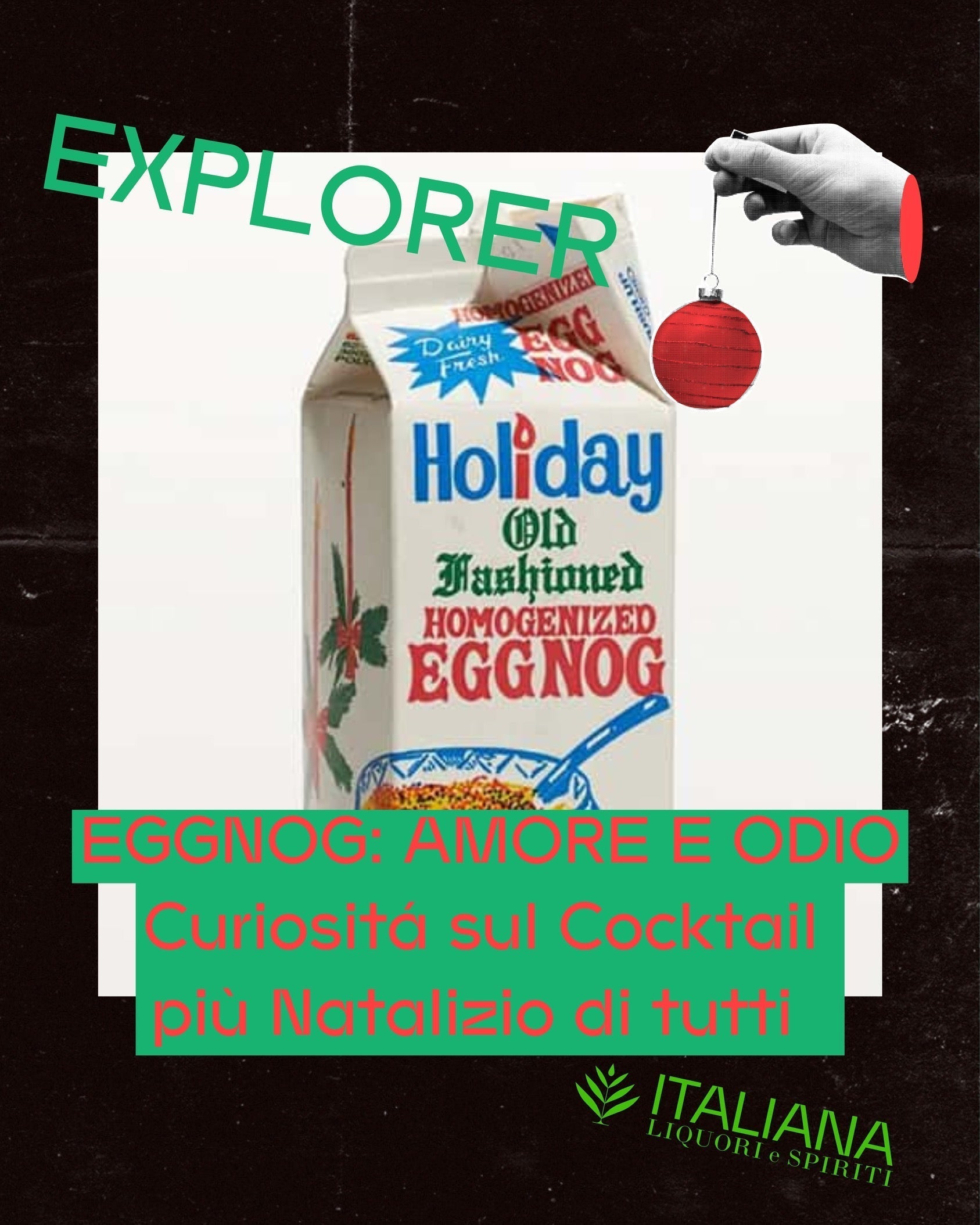 Eggnog, Amore e Odio: Curiosità sul drink più natalizio che c'è